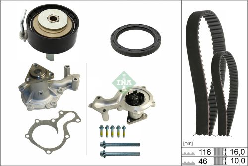 Waterpomp + distributieriem set