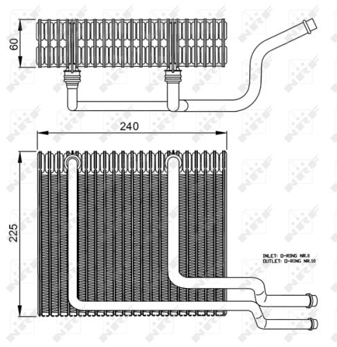 Verdampfer, Klimaanlage - Universal