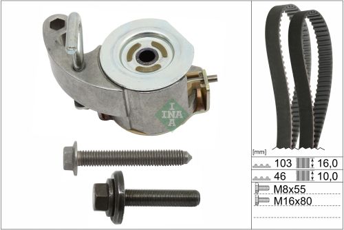 Kit de courroie crantée