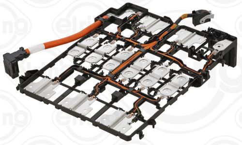 Cell contact, battery module (traction battery)